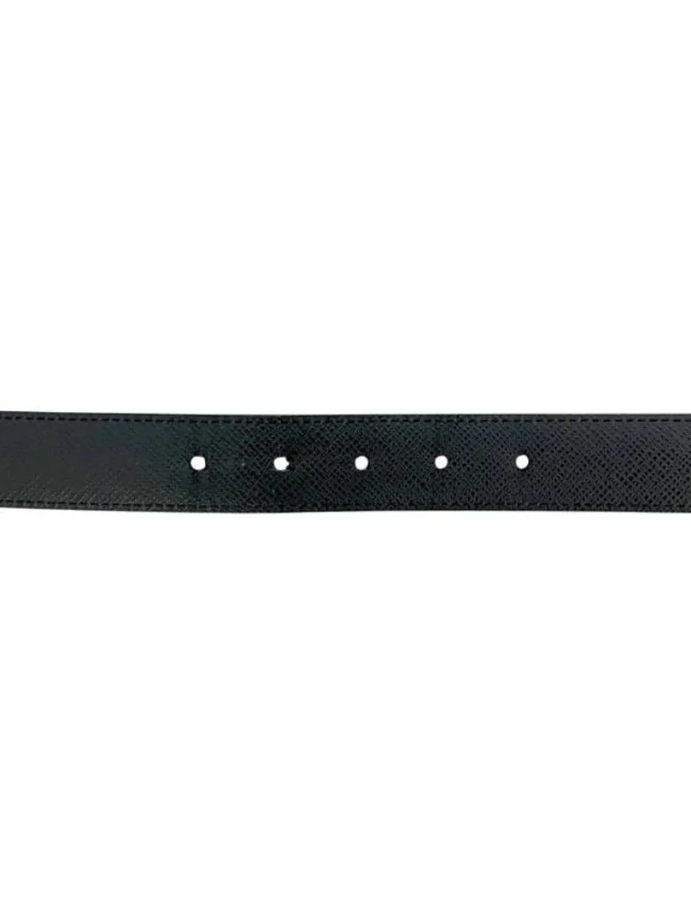 Louis Vuitton Belt Ceinture Seattle Black Gray Damier Graphite Waist 99 30